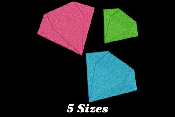 3D Crystal Diamond Icon: A Designer’s Stitch Test
