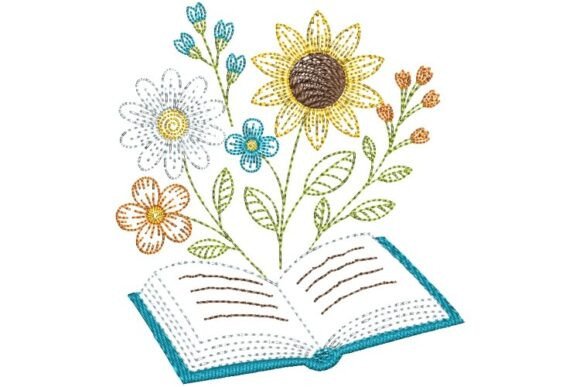 Book and Flowers: An Embroidery Designer’s Review