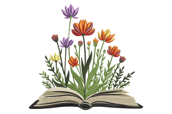 Book with Blooming Flowers: A Designer's Review