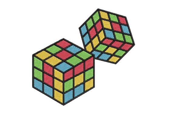 Colorful Rubik's Cubes: A Holiday Design Review