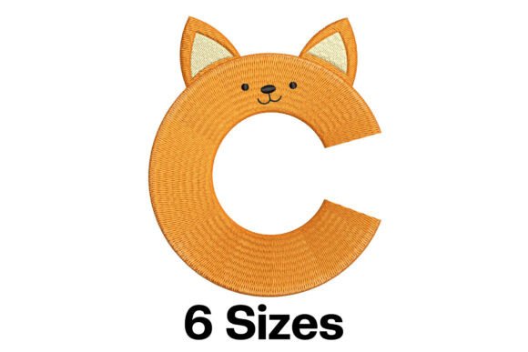 Funny Cat Alphabet Letter C: A Designer’s Stitch Test
