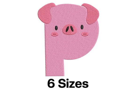 Funny Pig Alphabet Letter P: Craft Fair Review