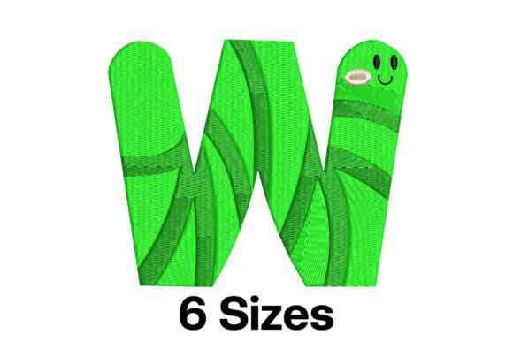 Funny Worm Alphabet Letter W: A Designer’s Review