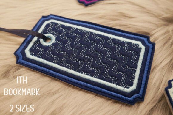 Minimalist ITH Bookmark: A Craft Fair Review