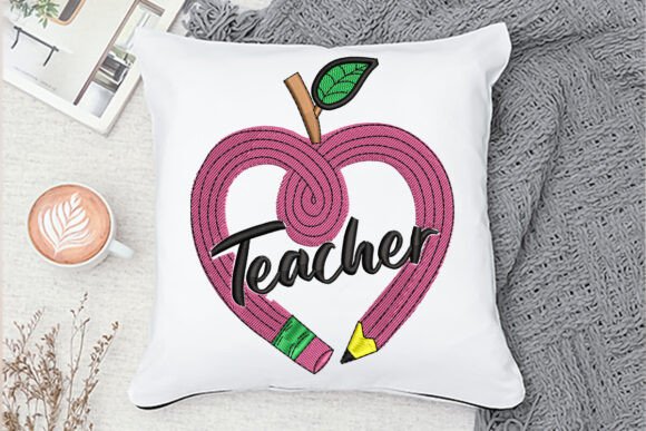 Pencil Teacher: Festive School Embroidery Review