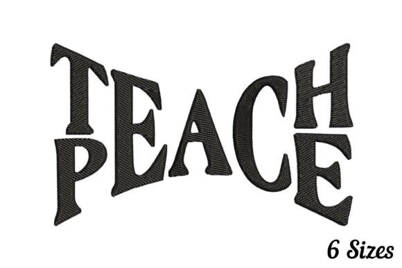 Teach Peace Quote: A Merch Design Review