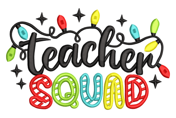Teacher Squad: A Seasonal Embroidery Design Review